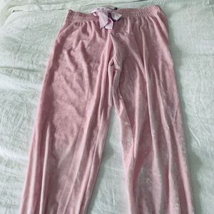 VS velour joggers